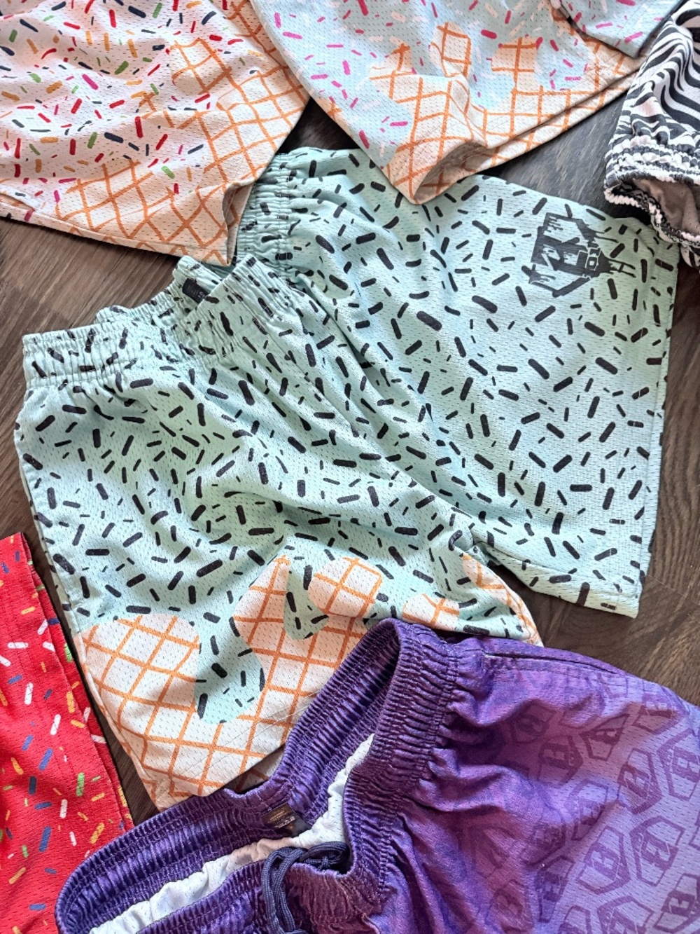 Baseball Lifestyle Ice Cream Shorts
